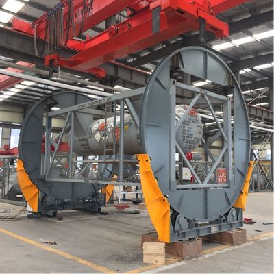 Mesin Rotasi Kontainer Tangki ISO 20ft 40ft Swap
