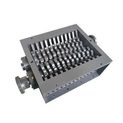 Besi / Baja kecil Double Shaft Shredder Hard Drive Daur Ulang Mesin Shredder Industri