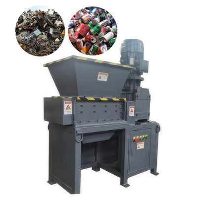 Mesin penghancur logam kecil Mini Double Shaft Crusher Mesin penghancur