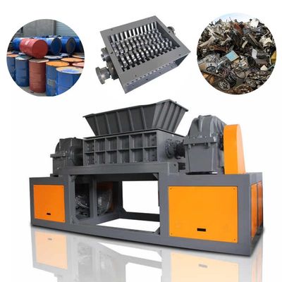 Mesin Shredder Metal Berat Industri Double Shaft Metal Daur Ulang Shredder