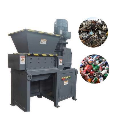 Mesin Granulator Daur Ulang Plastik Industri Sampah Baja Besi Scrap Wire Shredder Mesin