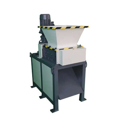 Twin Engine Metal Aluminium Shredder Crusher Mesin Perlindungan Lingkungan