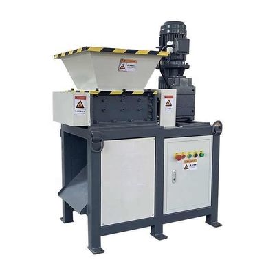 Heavy Duty Plastic Shredder Machine Double Shaft Solid Waste Crusher Mesin
