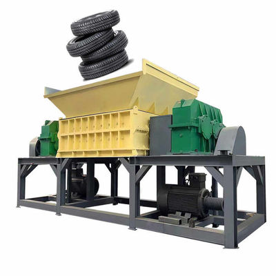 Mesin penghancur ban karet multifungsi Low Noise Wood Pallet Shredder Machine