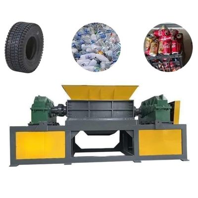 Double Shaft Plastic Scrap Shredder Mesin pemotong ban sepeda motor
