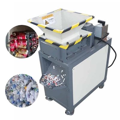 110-130kg/jam Mesin Shredder Limbah Perindustrian Mesin Portable Scrap Metal Shredding