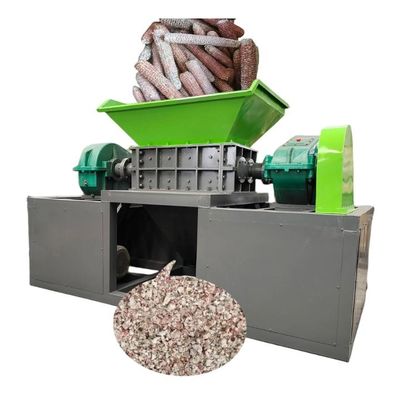 Industri Otomatis Penuh Hidraulik Feed Kayu Chipper Shredder Mesin