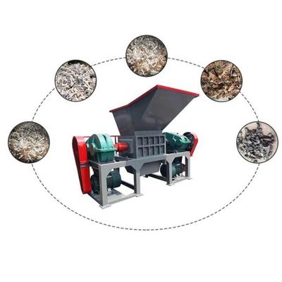 Mesin Penghancur Plastik Limbah Perindustrian Double Shaft Untuk Palet Kayu