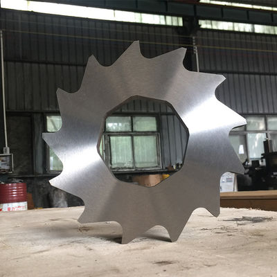 Scrap Alloy Metal Double Shaft Shredder Blades tahan lama