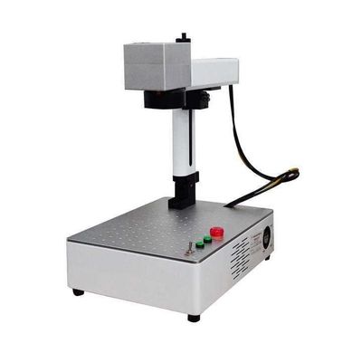 Mini Jpt CO2 Metal Perak Emas Serat Laser Mesin Ukiran Ukiran 30W 50W 100W
