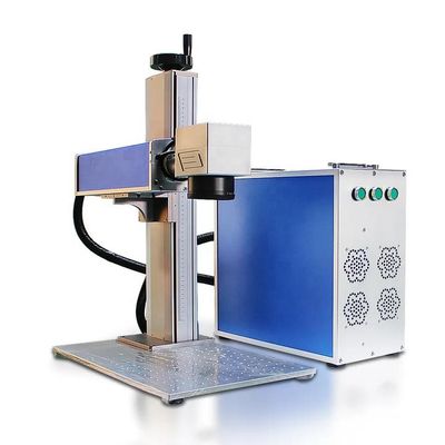 Semua dalam Satu Desktop Mesin Ukiran Laser Mini 20W 30W 50W Fiber Laser Marker