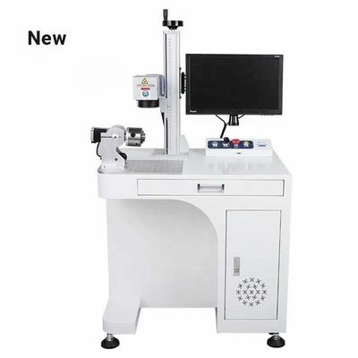 JPT Fiber Laser Marker Machine untuk Metal Ring Sliver Perhiasan Plastik ABS MC