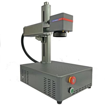 20w 30w 50w Fiber Laser Marking Machine Portable Ring Perhiasan Ukiran Mesin