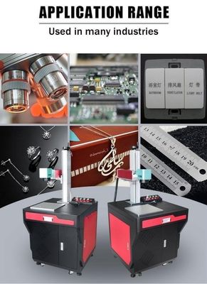 Mesin Penandaan Laser UV Presisi Tinggi Untuk Plastik Logam PVC 7000mm/s