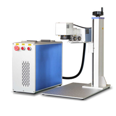 Kartu ID Mesin penandaan laser UV terbang 3W 5W presisi tinggi