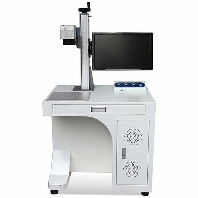 Portable Glass Trophy PVC Metal Laser Engraving Machine Pendingin udara