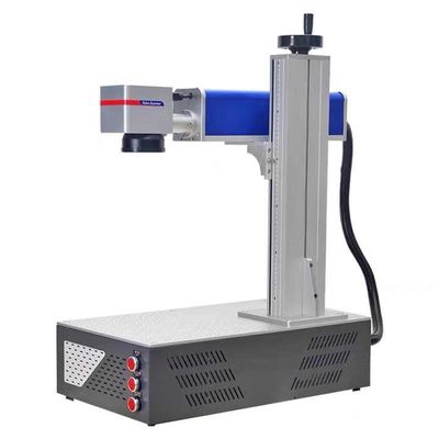 Portable Glass Trophy PVC Metal Laser Engraving Machine Pendingin udara