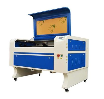 Mesin Ukiran Laser 60w CO2 Stempel Kartu Kredit Mesin Pemotong Laser Mini