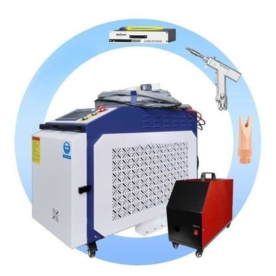 Selang laser serat genggam otomatis 3 dalam 1 dengan pendingin air