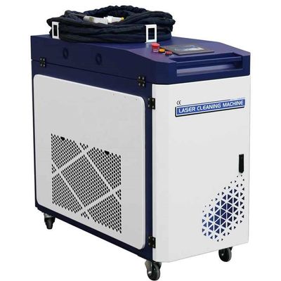 2000W Mesin Pembersih Laser Untuk Metal Kayu Batu Kotor Cat debu Penghapusan