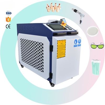 Mesin pembersih laser portabel serat logam CNC 100w 200w 1000w 2000w