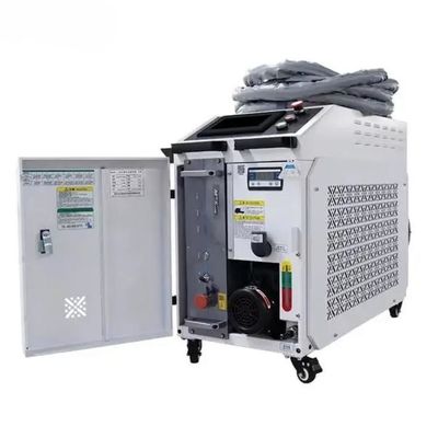 1000W 1500W 2000W 3000W Fiber Laser Cleaner Penghilang Kerat Dengan Sistem Kontrol PLC