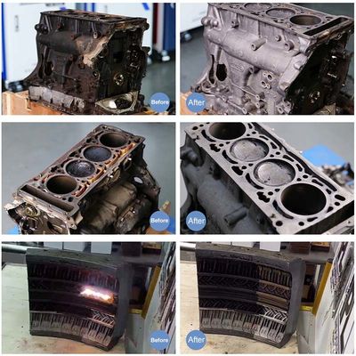 220V 50Hz Portable Laser Rust Removal Machine Untuk Pembersih Mobil Bagian Perbaikan Otomotif