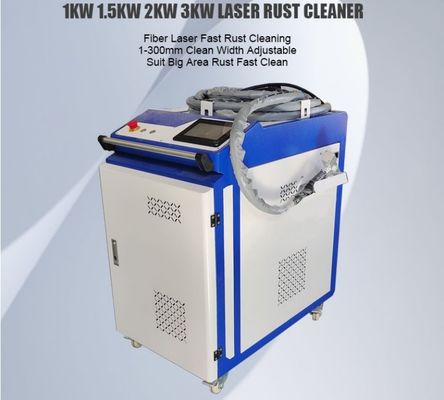 Mesin pembersih laser serat 2000W untuk mobil dan permukaan logam