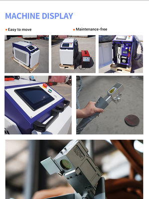 Mesin pembersih laser genggam 1000 Watt Handheld Laser Rust Cleaner