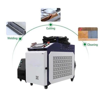 Mesin Pembersih Laser Serat Multifungsi 3 In 1 Efisiensi Tinggi