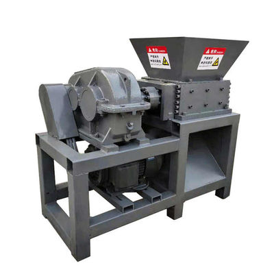 Mini Portable Plastic Shredder Machine Twin Shaft Untuk Blade Hard Film