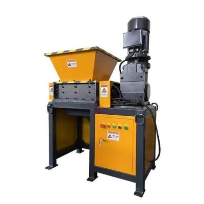 Mesin penghancur limbah pertanian / industri makanan double shaft