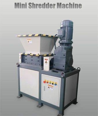 Daur ulang limbah Komputer Hard Disk Shredder Mesin Double Shaft Metal Crushing Machine