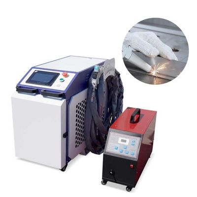 220-240V Laser Mesin Pengelasan dengan panjang gelombang 0,915um dan ± 0,02mm Akurasi Posisi