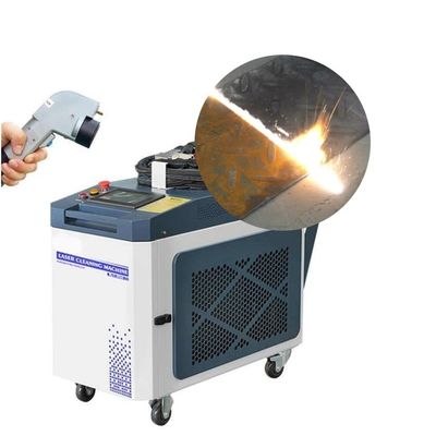 Mesin pembersih laser marmer dengan pendingin udara dan diameter titik 9mm