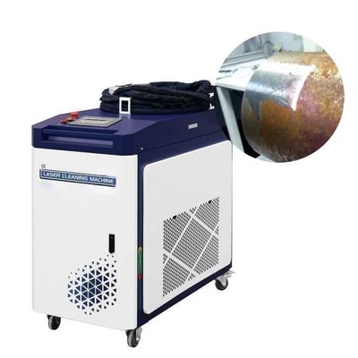 Mesin Pembersih Laser Industri Logam Dengan Adaptabilitas Spot Collimated 4-6mm