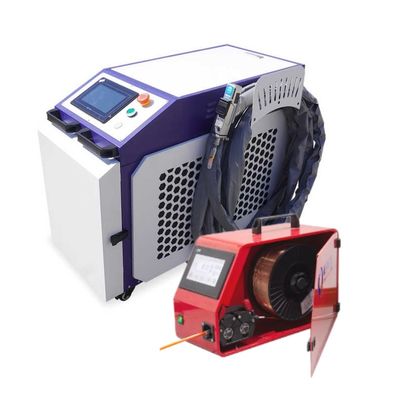 3in1 Portable Full Automatic Artificial Adjustable Table Metal Laser Welding Machine Mesin pengelasan laser logam