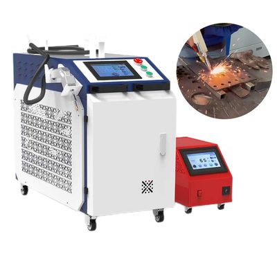 Professional High Precision 1kw 1.5kw 2kw 3kw Fiber Laser Welders Pengelasan lembaran baja karbon