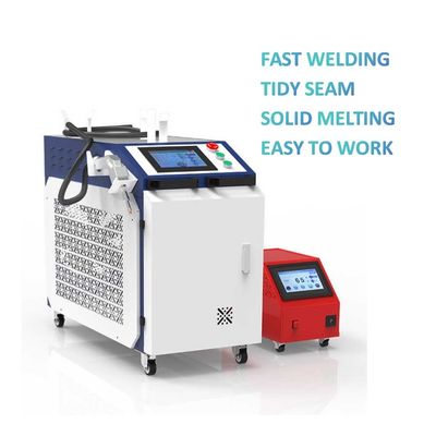 Fiber Laser 4 In 1 Mesin Pengelasan 2000W Daya Air Pendingin Kecepatan Cepat