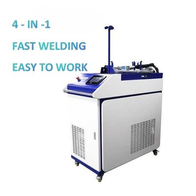 Pengelasan dan Pembersihan Pemotongan Presisi 2000W Laser Mesin Pengelasan Dengan Sistem Pendingin Air