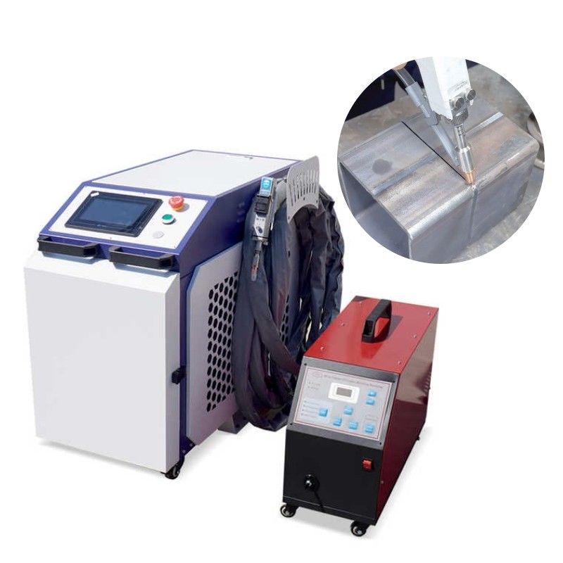 Portable Laser Welding Machine 1500w Fiber Handheld Laser Welder Untuk Logam Aluminium Baja Tidak Karat