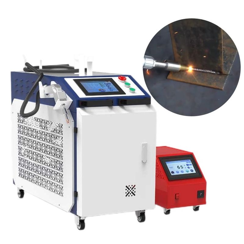 Fiber Laser Welder 3 In1 Mesin Pembersih Laser Laser Cleaner Welder Cutter 1000-3000w