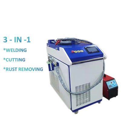 Portable Fiber Laser Welding Machine 3 In 1 Peralatan Laser Gelombang Kontinuus